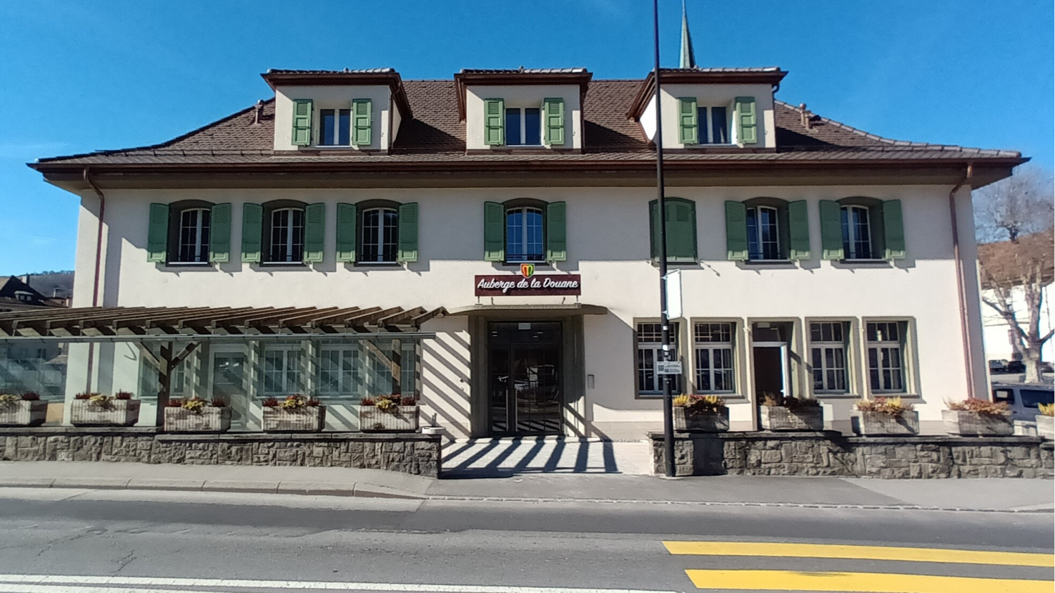 Auberge de la Douane, à Moudon