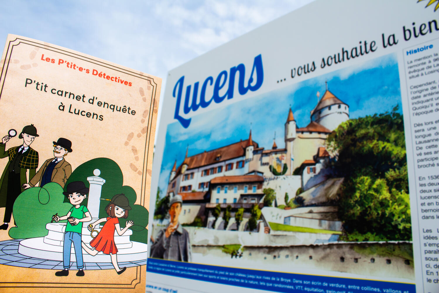 Offre estivale : le P’tit sac d’enquête à Lucens